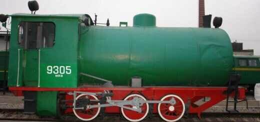 бестопочный паровоз