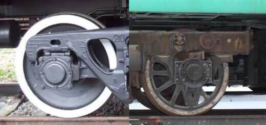 колеса со спицами на электропоездах и электровозах