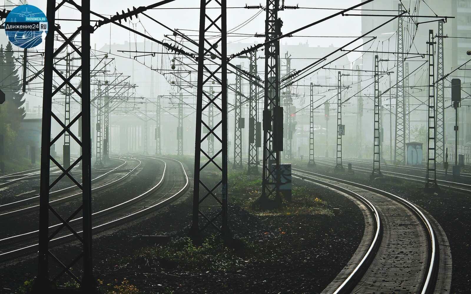 железная дорога - обои для рабочего стола