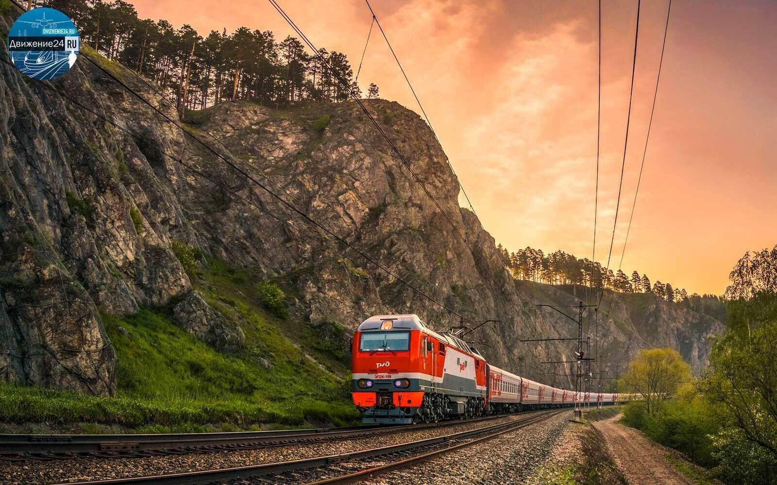 железная дорога - обои для рабочего стола