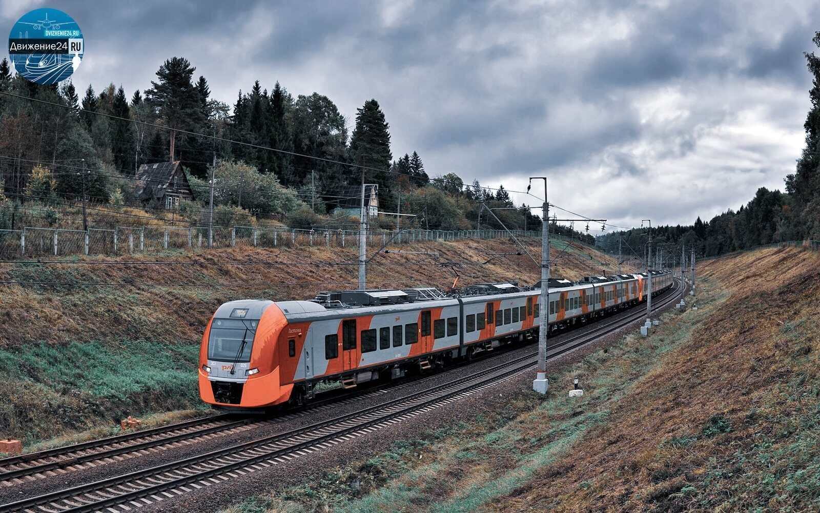 железная дорога - обои для рабочего стола