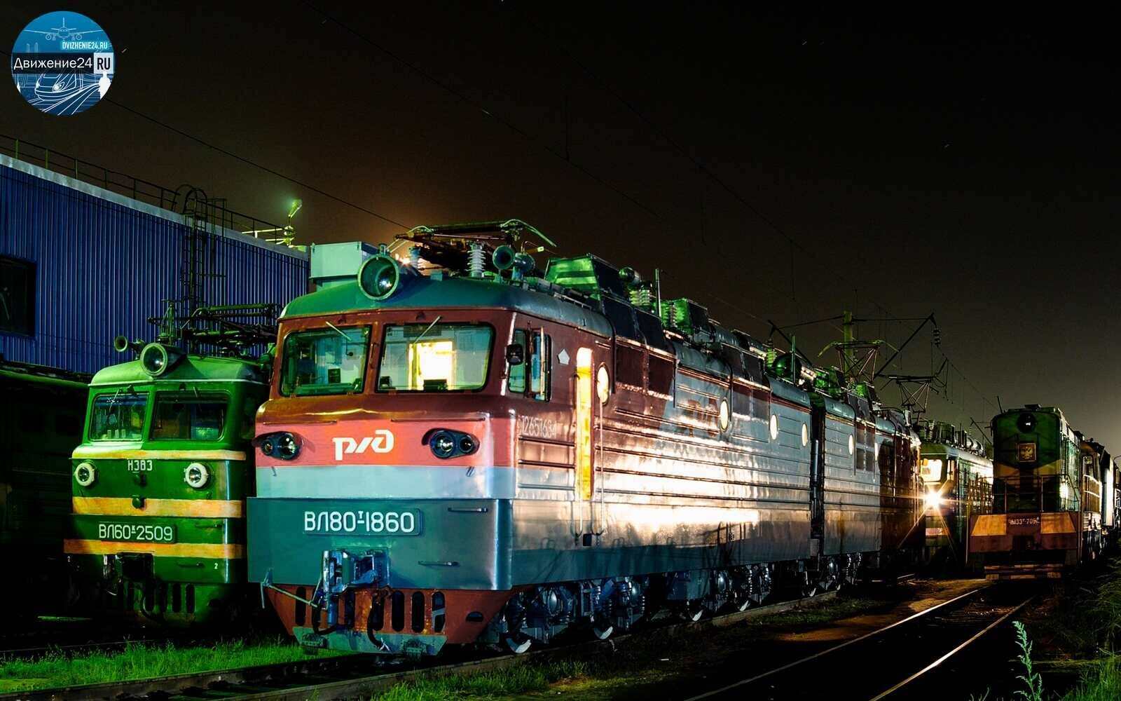 железная дорога - обои для рабочего стола