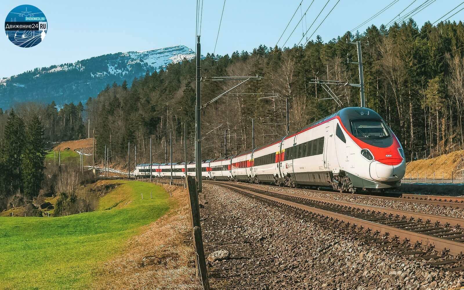 железная дорога - обои для рабочего стола