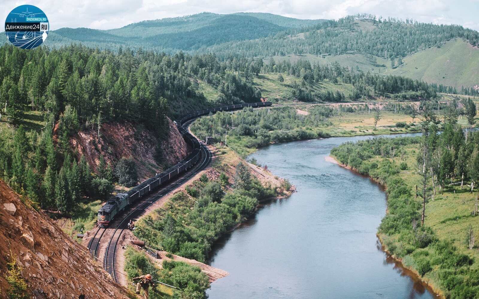 железная дорога - обои для рабочего стола