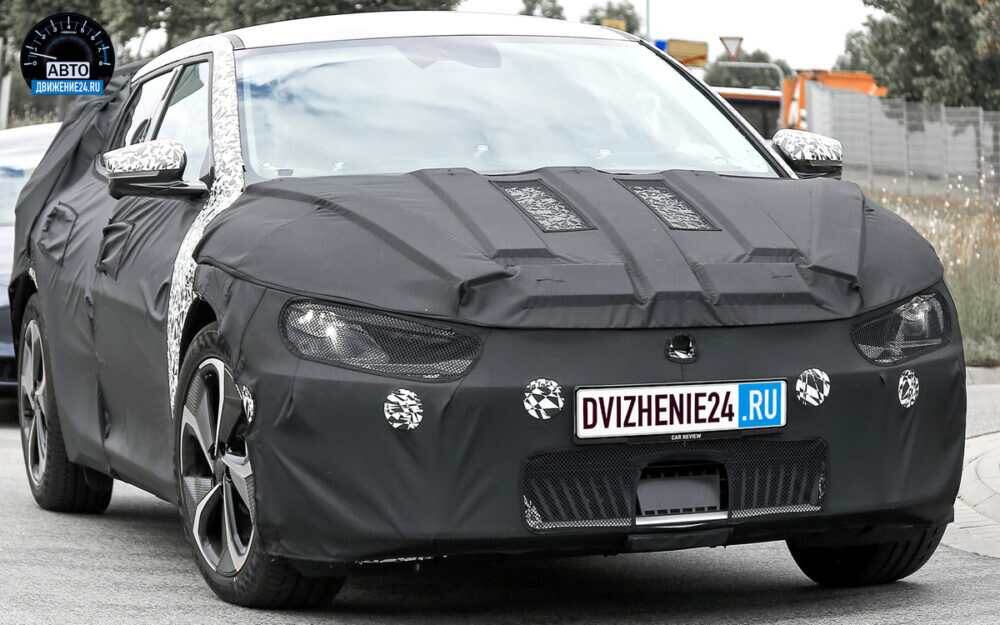 Новый флагманский электрический купе-внедорожник Kia CV 2021