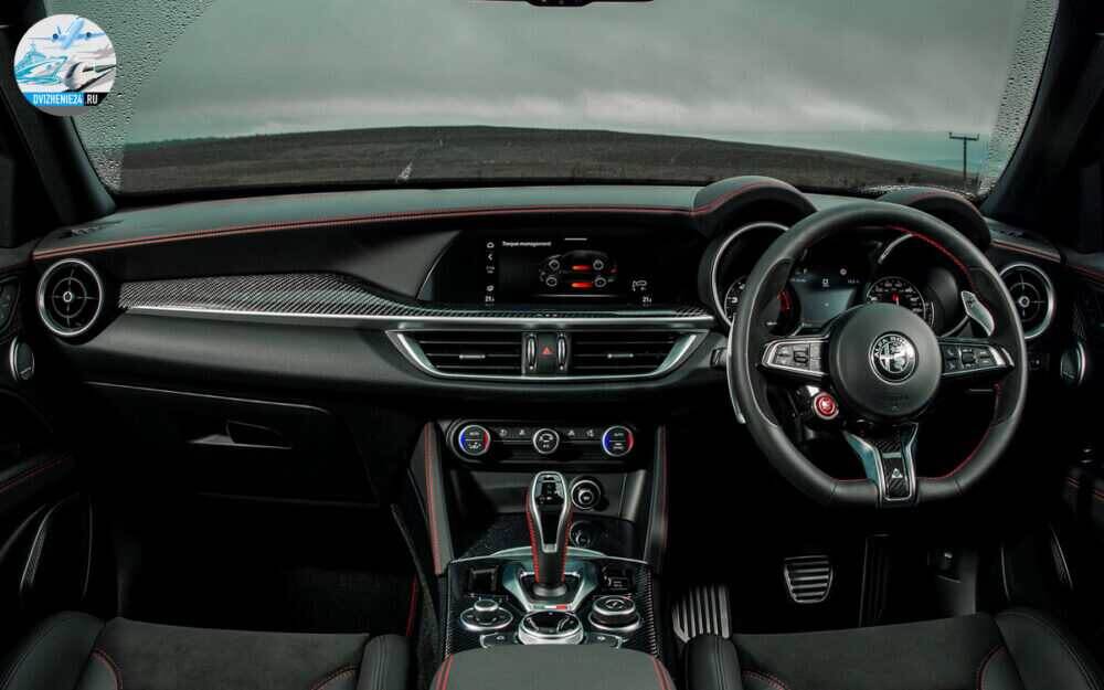 Новый alfa romeo stelvio quadrifoglio 2020 салон