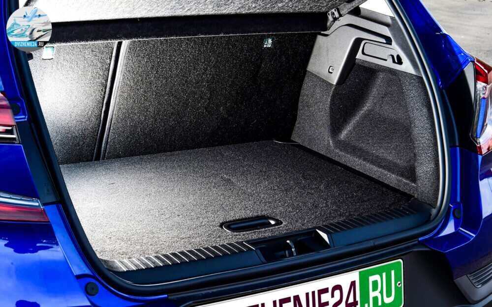 renault captur багажник