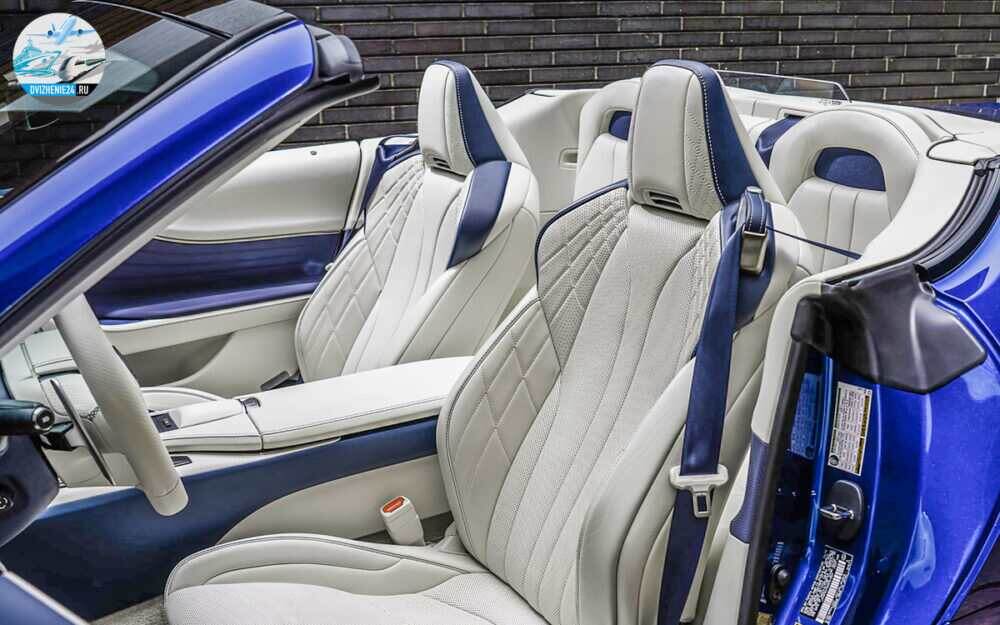 lexus LC 500 интерьер салон