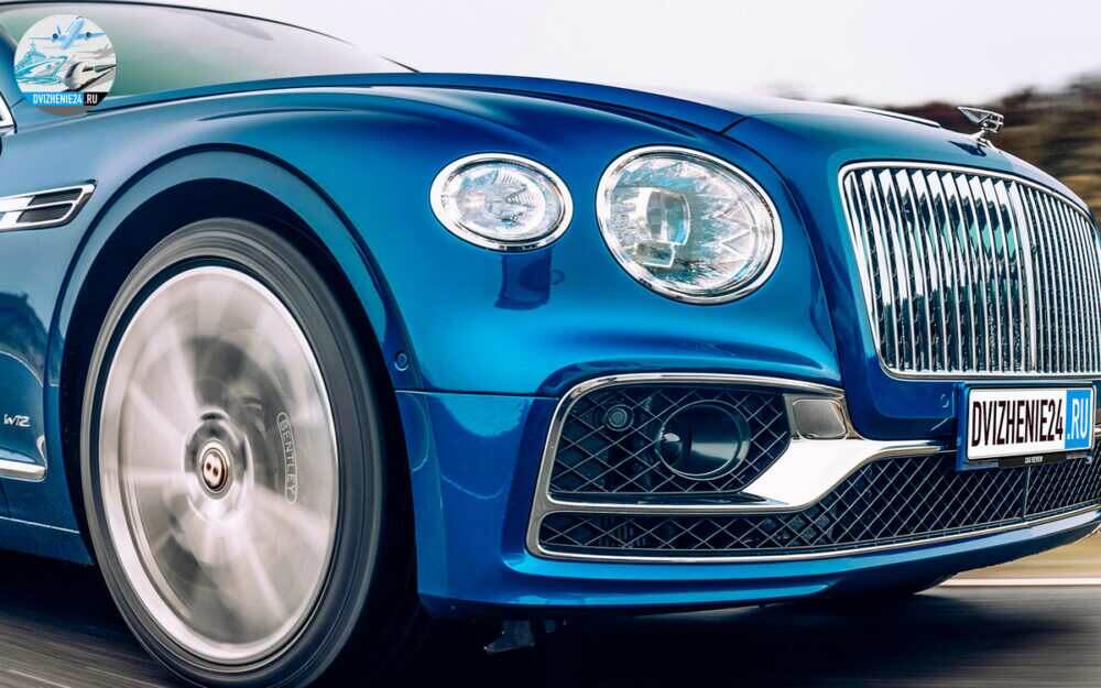 передние фары Новый Bentley Flying Spur 2020
