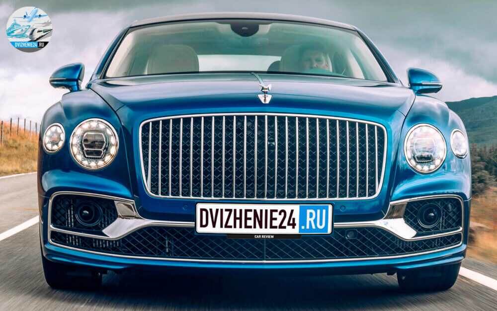 решетка радиатора Новый Bentley Flying Spur 2020