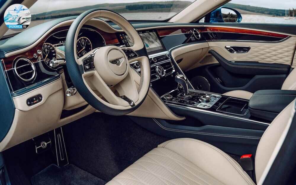 Салон - Новый Bentley Flying Spur 2020