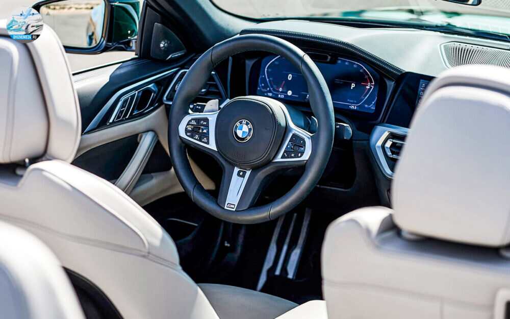 BMW 4 Series салон интерьер руль