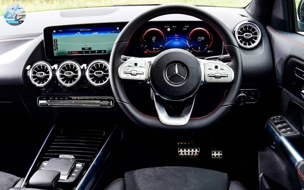 Mercedes ПДФ салон руль