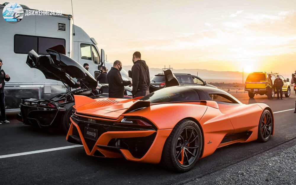 SSC Tuatara претендует на звание самого быстрого серийного автомобиля в мире 532 км/ч