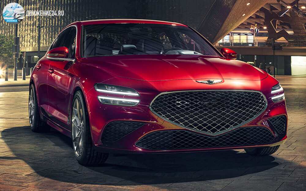 Новый Hyundai Genesis G70 2021 года представлен как люксовый бренд