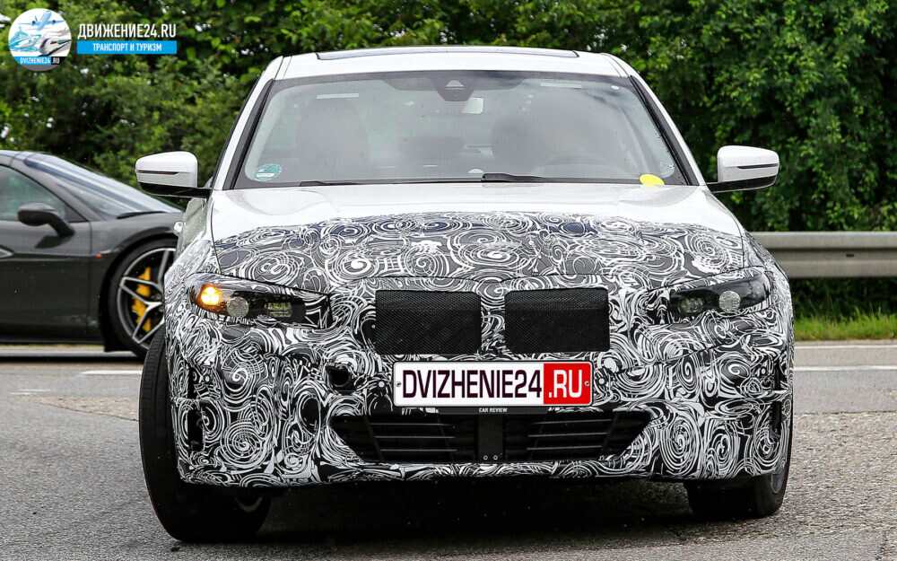 Новый электрический BMW 3 серии проходит тестирование
