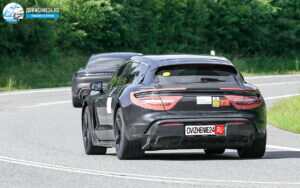 Porsche Taycan Cross Turismo 2021 - шпионские фото