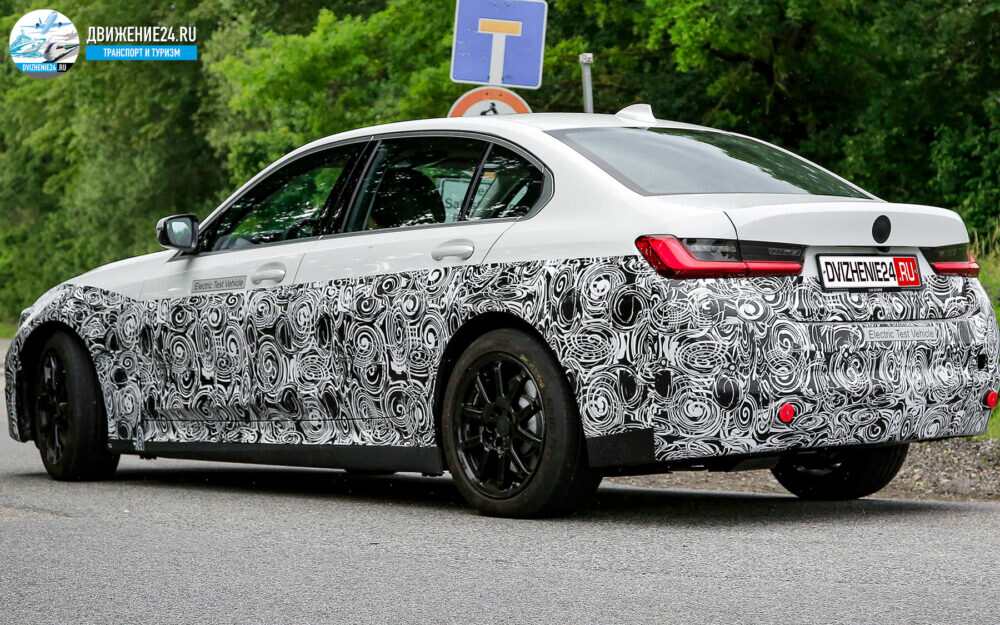 Новый электрический BMW 3 серии проходит тестирование