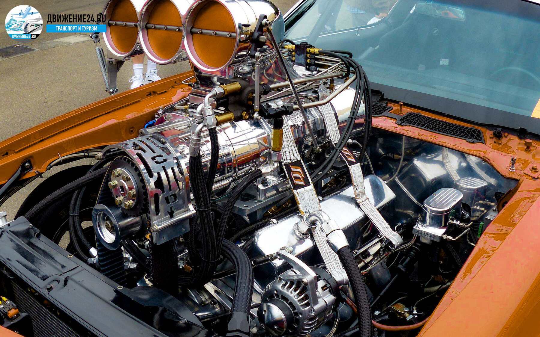 механический нагнетатель в ДВС автомобиля