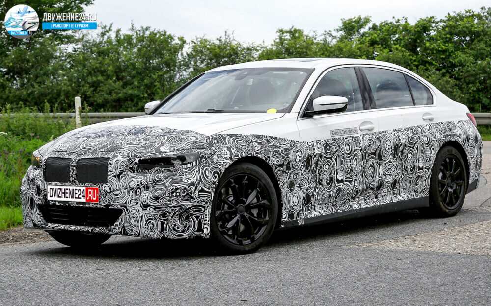 Новый электрический BMW 3 серии проходит тестирование