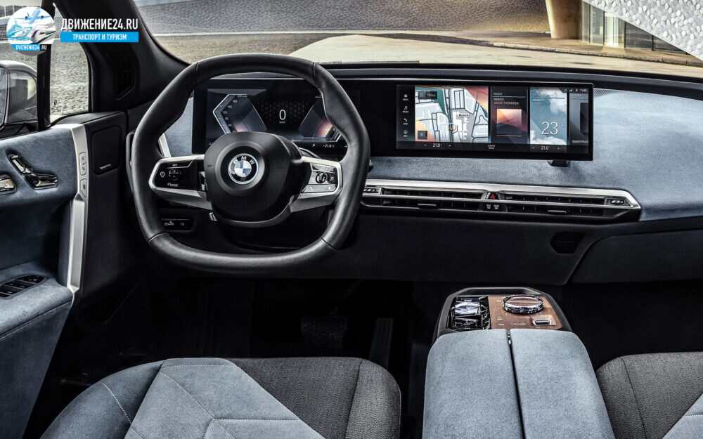 Новый электрический внедорожник BMW iX 2021