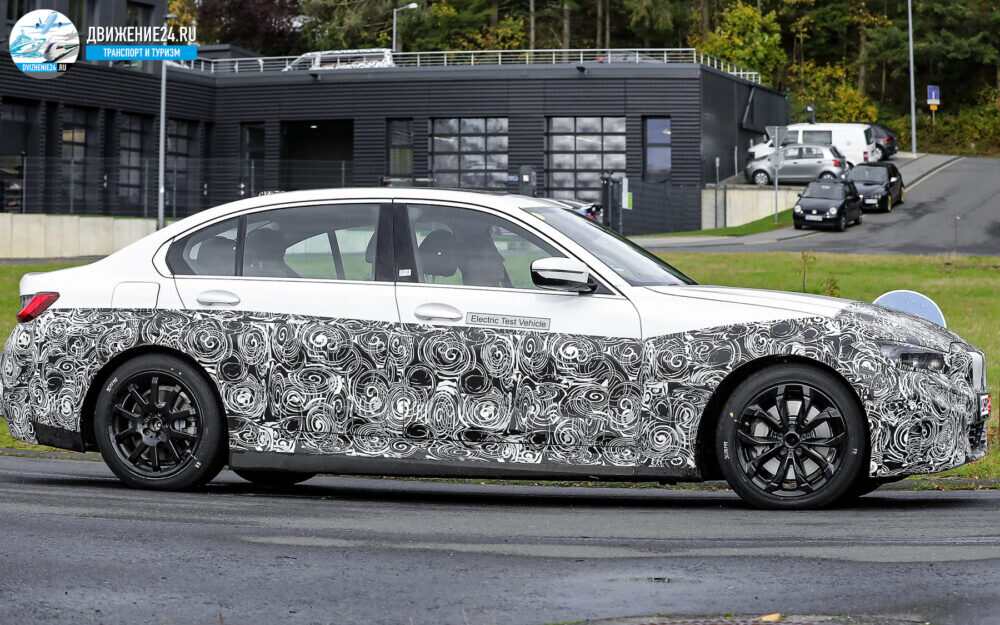 Новый электрический BMW 3 серии проходит тестирование