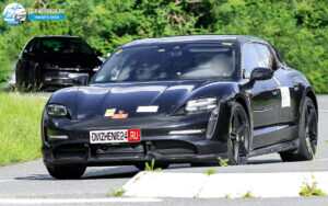 Porsche Taycan Cross Turismo 2021 - шпионские фото