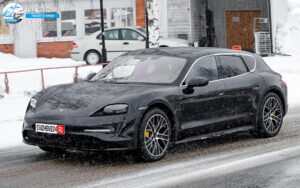 Porsche Taycan Cross Turismo 2021 - шпионские фото