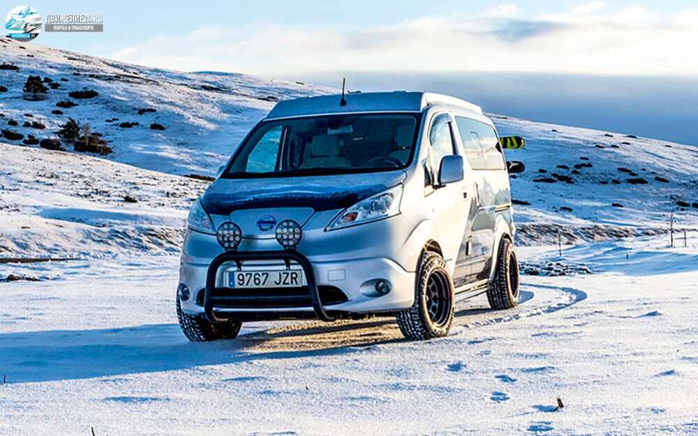 Концепция электрического зимнего кемпера Nissan e-NV200