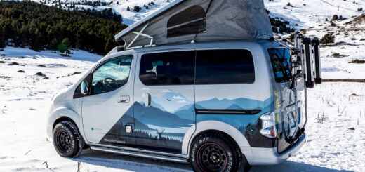 Концепция электрического зимнего кемпера Nissan e-NV200