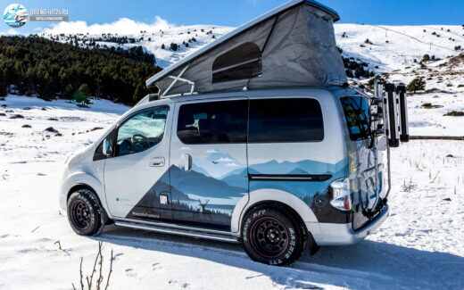 Концепция электрического зимнего кемпера Nissan e-NV200