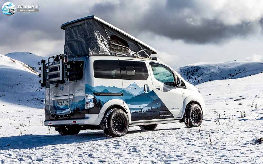 Концепция электрического зимнего кемпера Nissan e-NV200