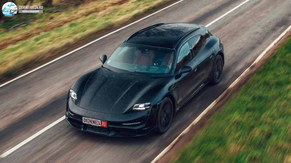 Обзор нового прототипа Porsche Taycan Cross Turismo