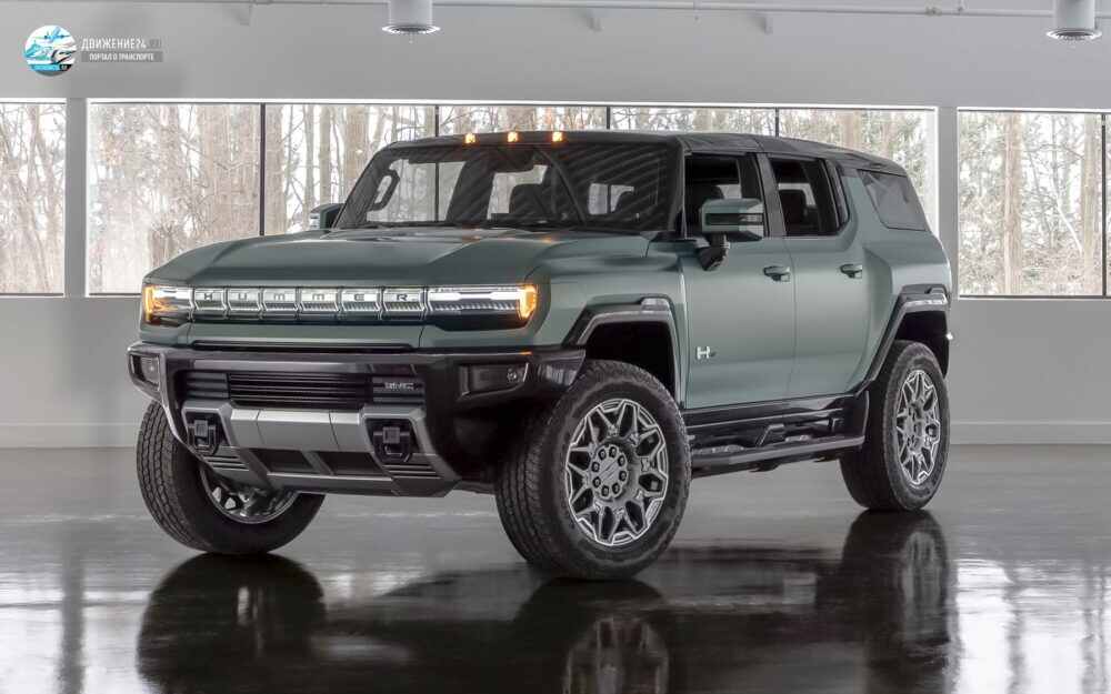 Электромобиль GMC Hummer 2024 представлен уже сейчас