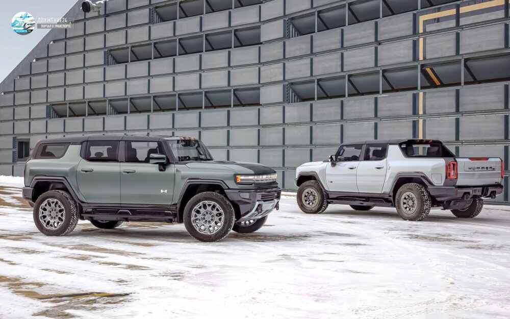 Электромобиль GMC Hummer 2024 представлен уже сейчас
