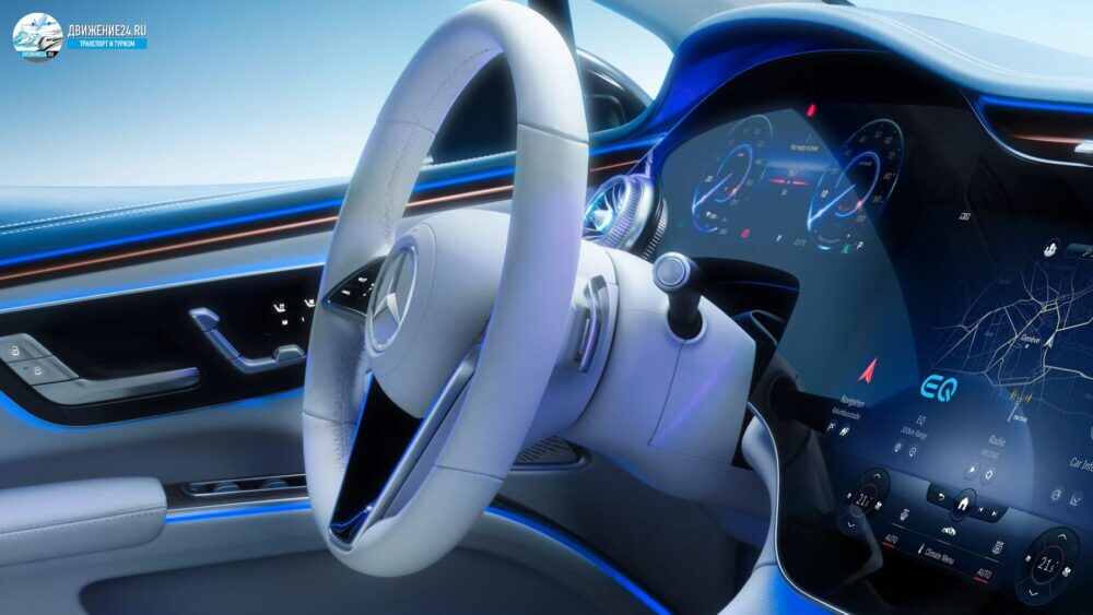 Новый электромобиль Mercedes EQS 2021