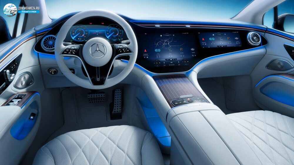 Новый электромобиль Mercedes EQS 2021