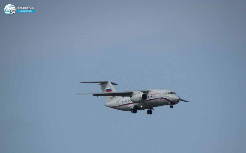 Самолет в воздухе