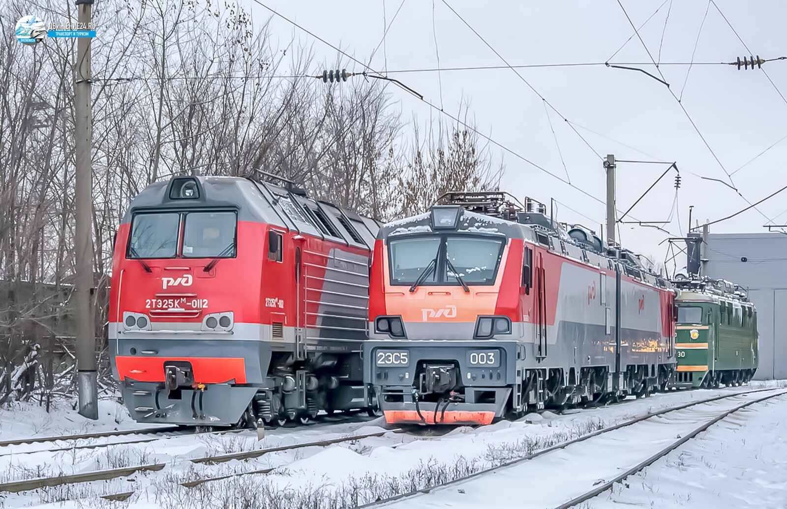 Фото электровоза 2ЭС5 "Скиф"