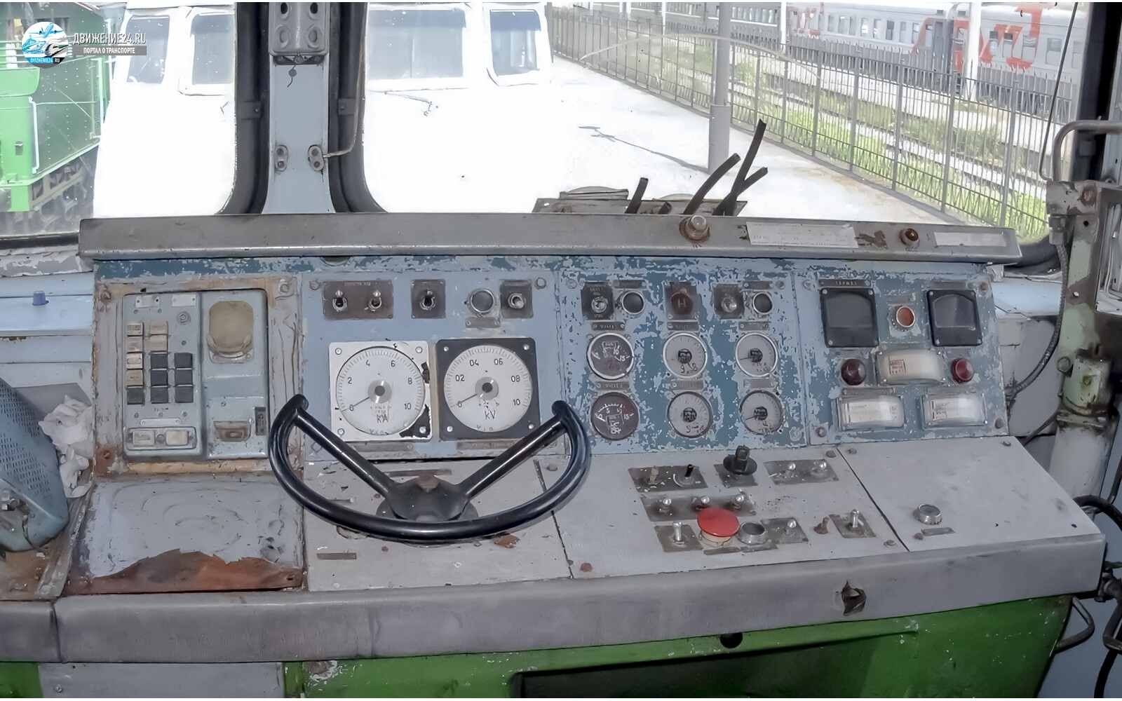 Кабина Тепловоза 2ТЭ121