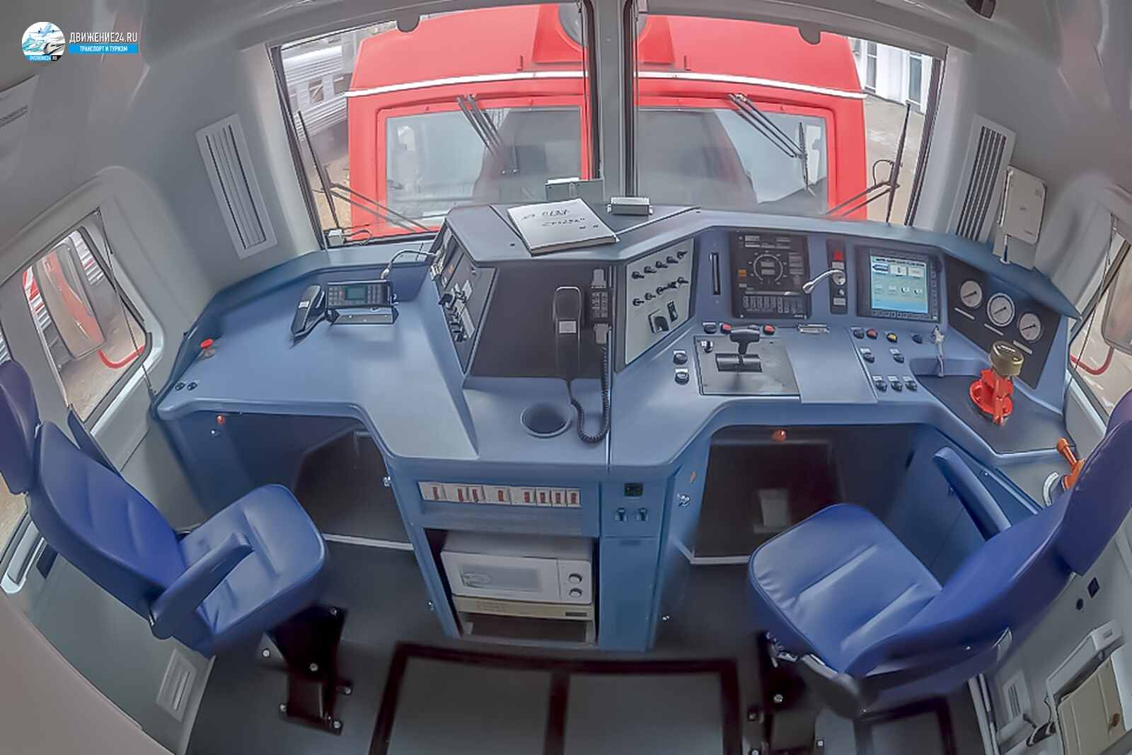 Кабина тепловоза 2ТЭ25А