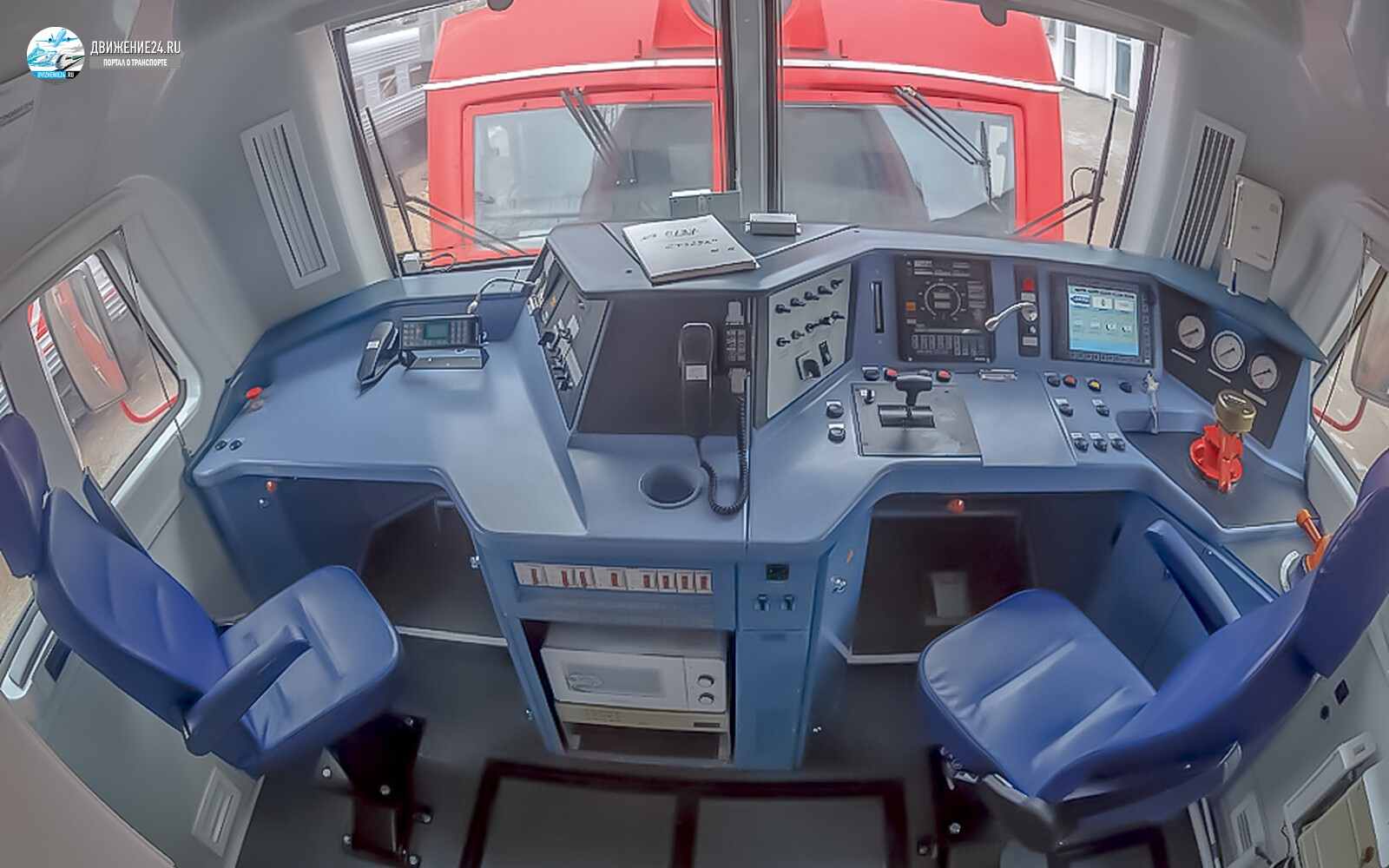 Кабина тепловоза 2ТЭ25А