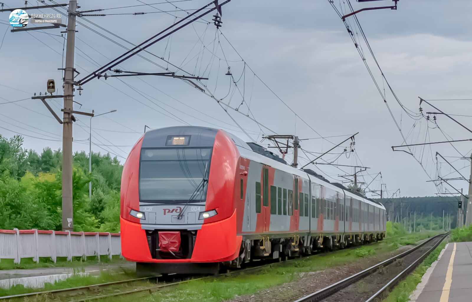 Электропоезд ЭС2Г "Ласточка"