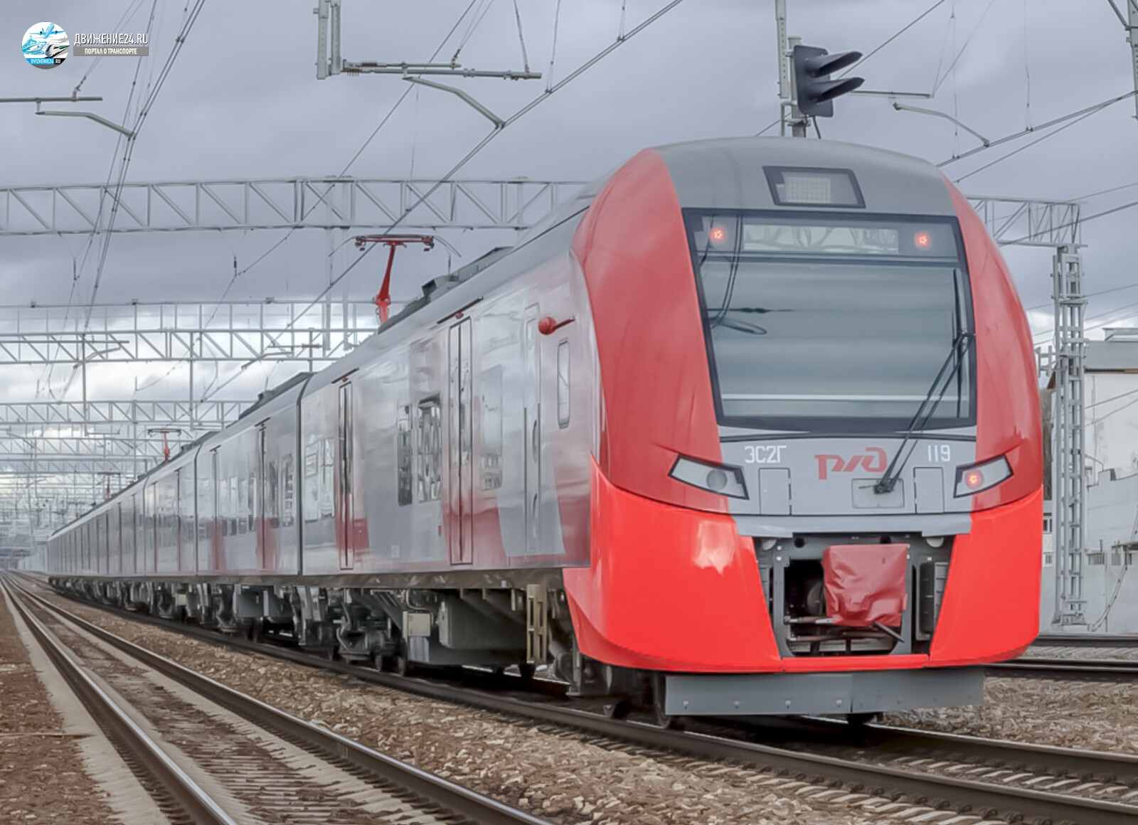 Электропоезд ЭС2Г "Ласточка"