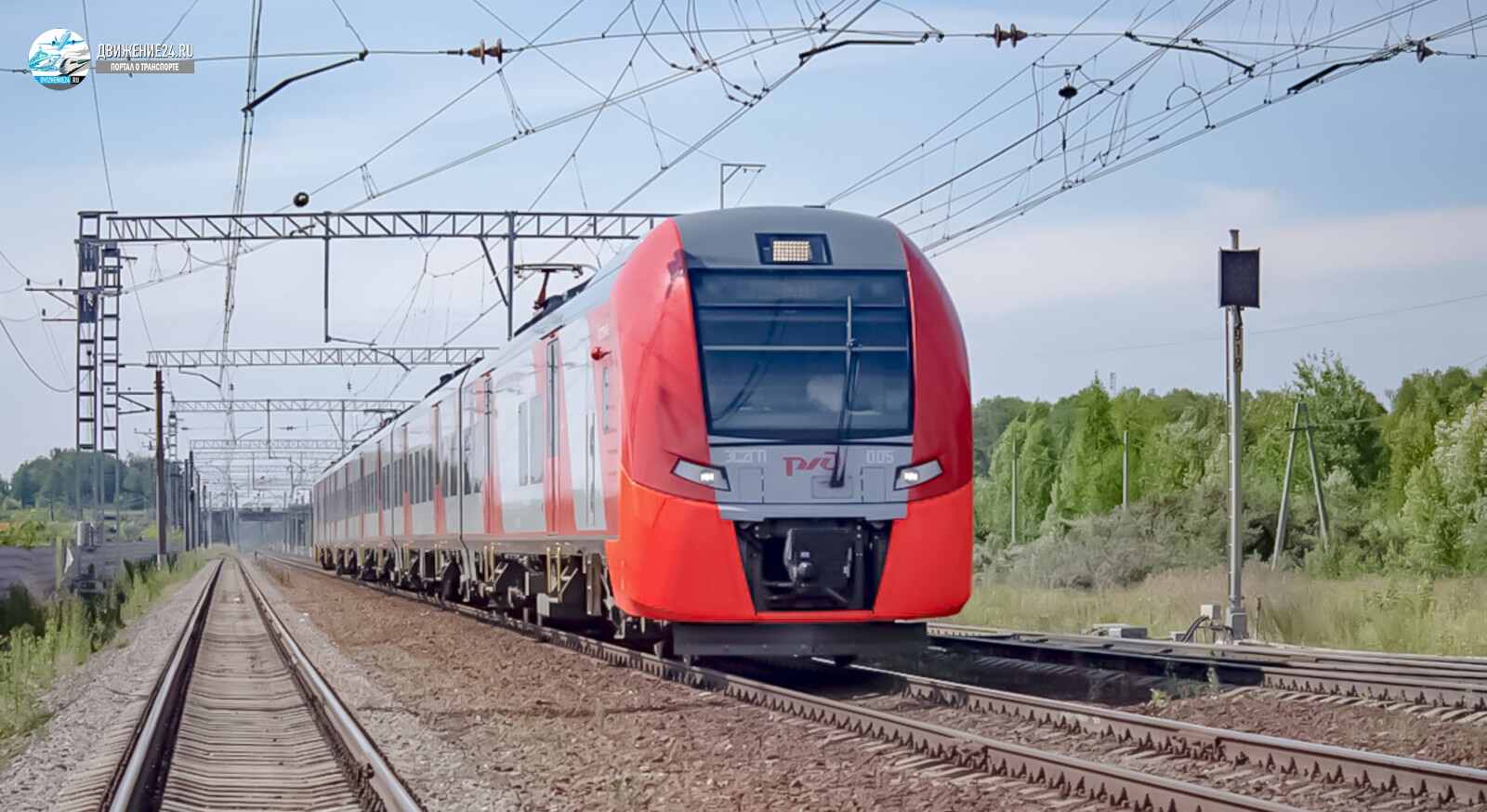 Электропоезд ЭС2Г "Ласточка"