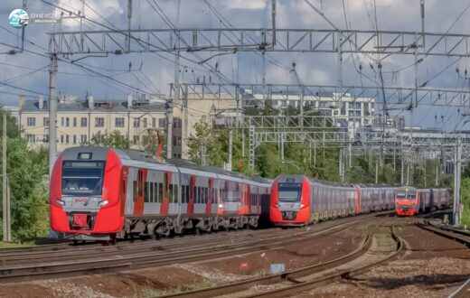 Электропоезд ЭС2Г "Ласточка"