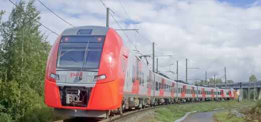 Электропоезд ЭС2Г "Ласточка"