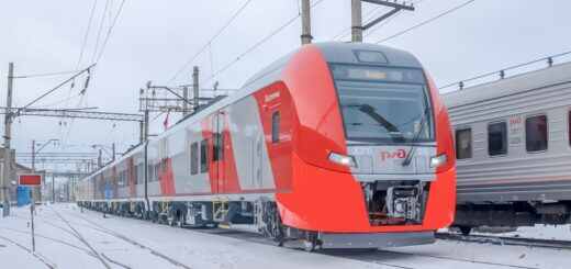 Электропоезд ЭС2Г "Ласточка"