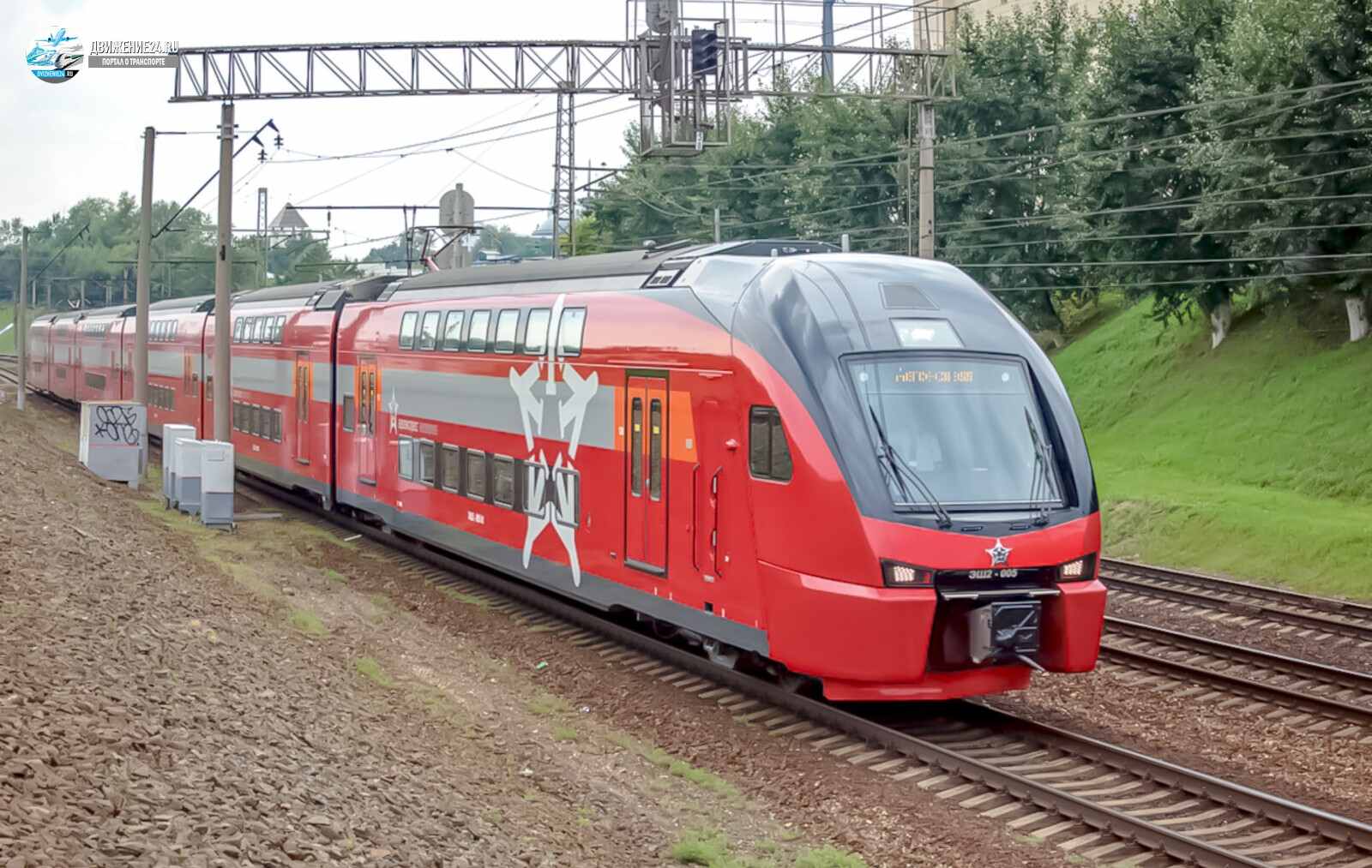  Электропоезд ЭШ2 кабина