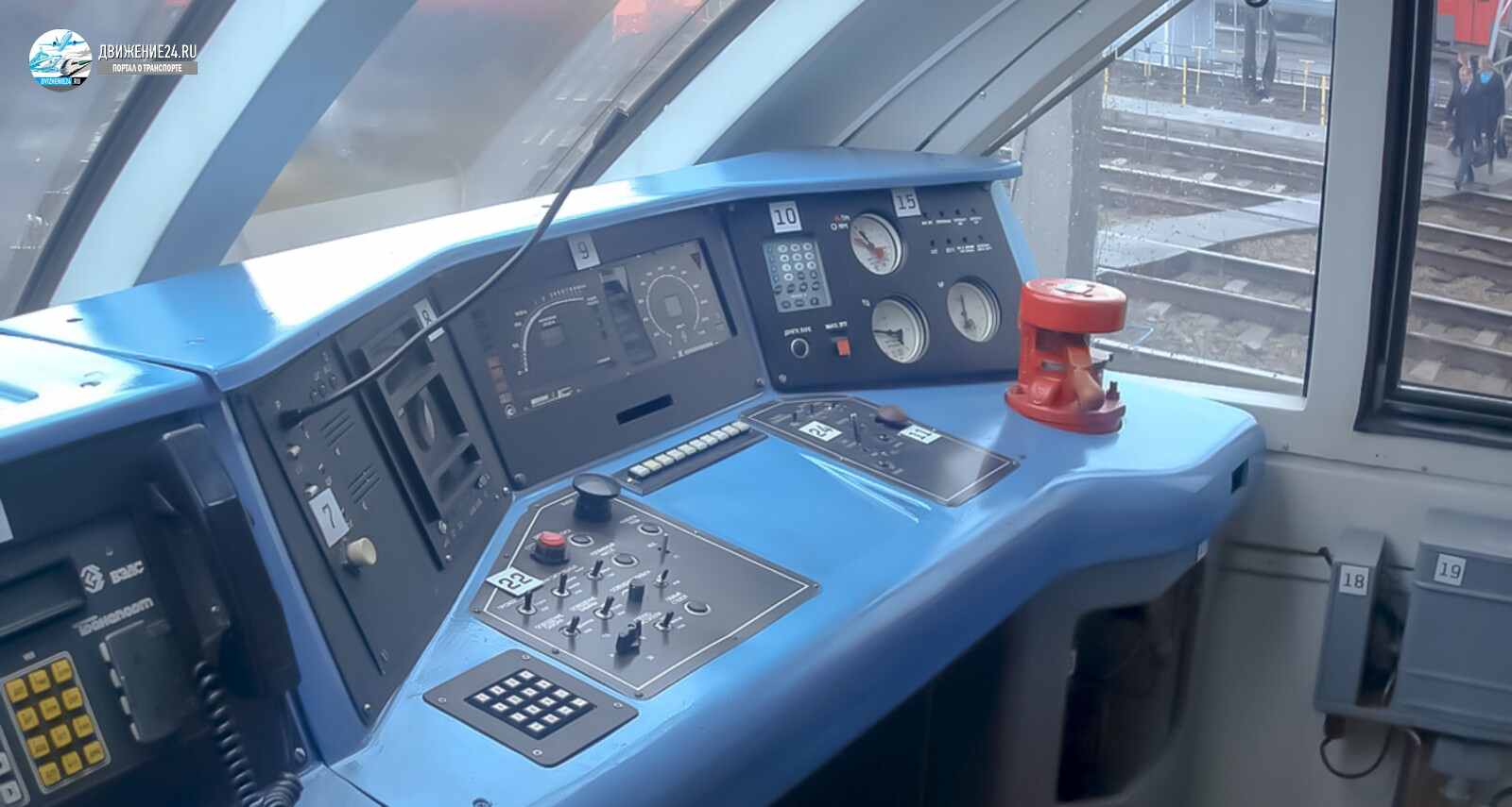 Дизель-поезд РА2 кабина